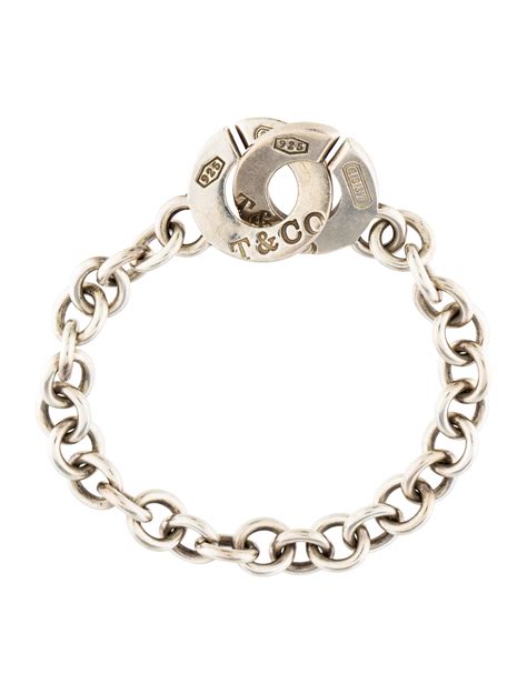 tiffany 1837 cuff bracelet replica|tiffany 1837 interlocking circles bracelet.